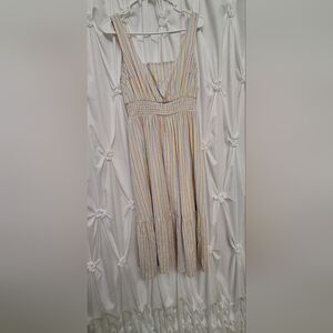 Crown & Ivy Pastel Striped Dress